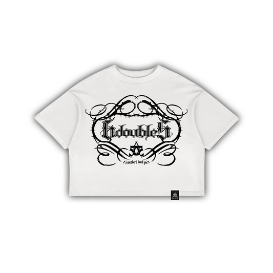 "REMEMBER I LOVED YOU" Cropped Tee